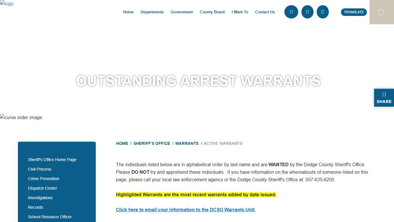 Welcome to Dodge County, MN